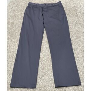 Rhone Commuter Pants Mens 31x33 Gray Chino Performance Stretch Outdoors 101028